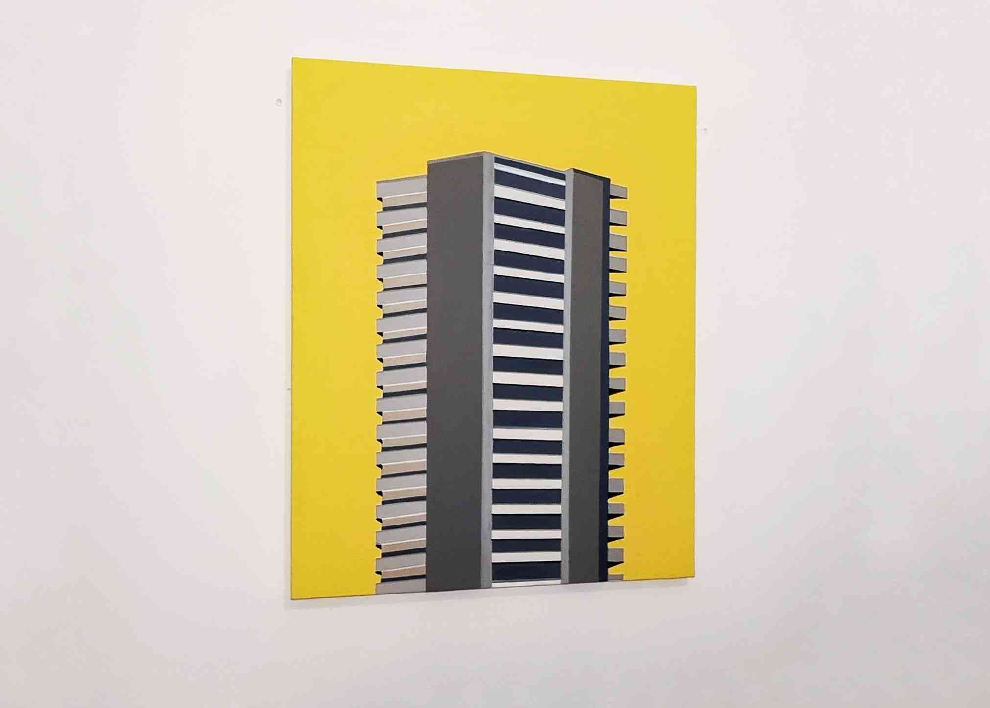 Brentford Tower block -Acrylic Brentford Tower Block Artwork