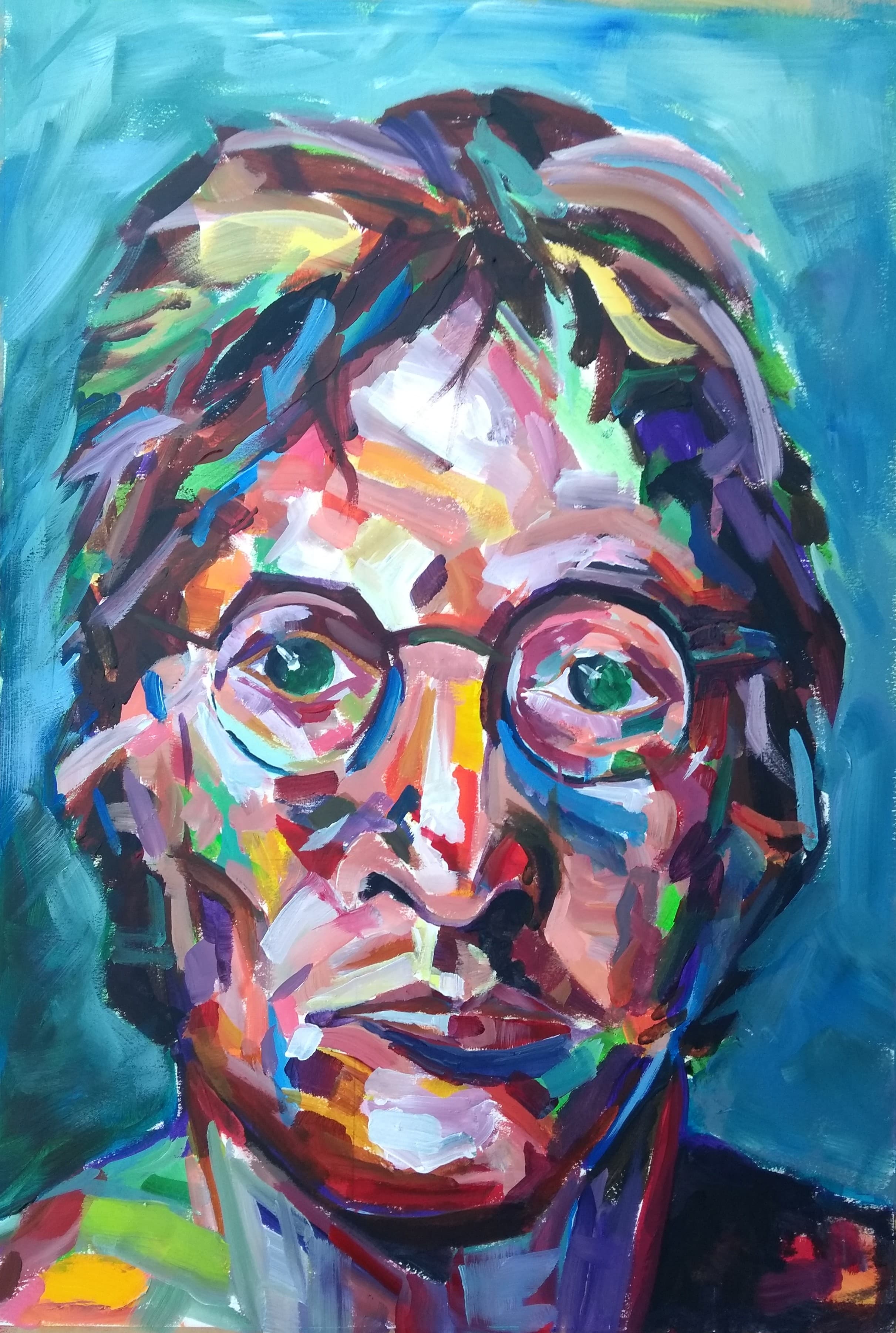 John Lennon Impressionistic Painting thumbnail-0