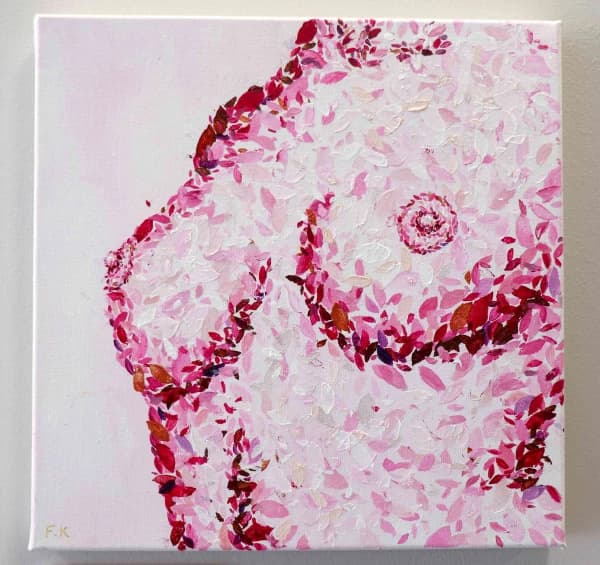 Sakura- Nudie Female Acrylic on Canvas